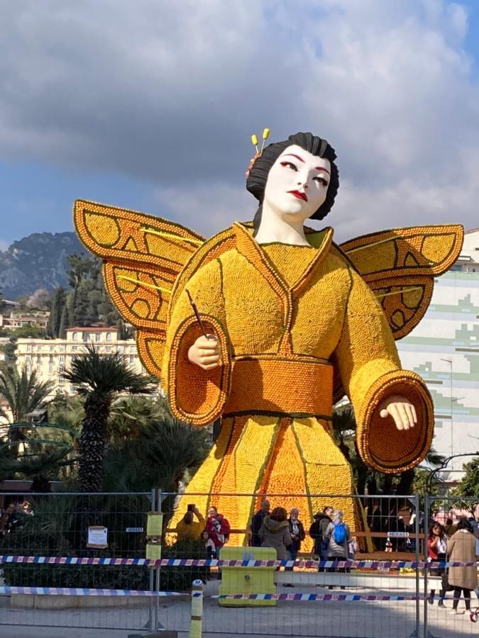 Studio Villa La Cigale Avec Grande Terrasse Μεντόν Εξωτερικό φωτογραφία
