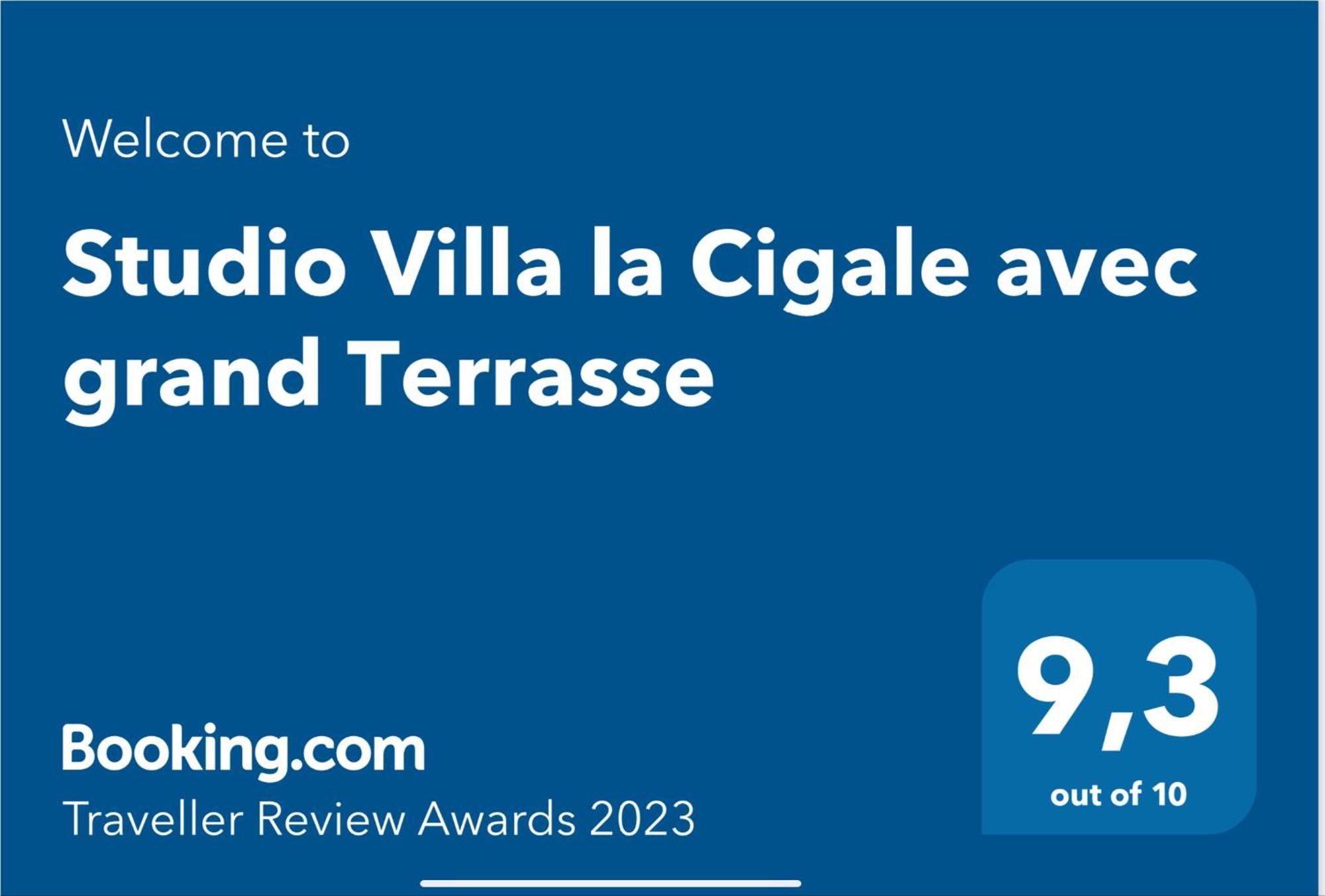 Studio Villa La Cigale Avec Grande Terrasse Μεντόν Εξωτερικό φωτογραφία